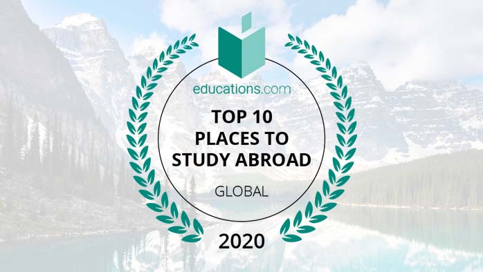 Top 10 Places To Study Abroad 2020 Ranking Data